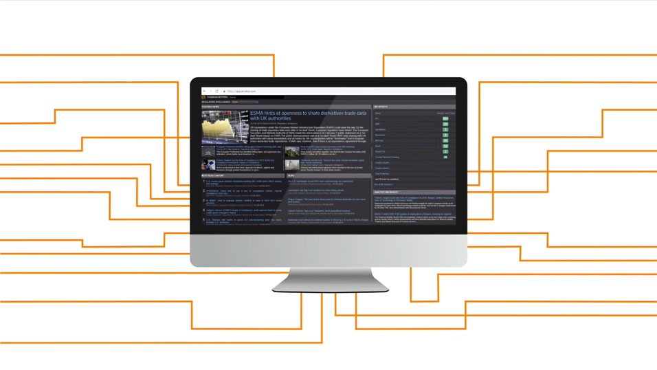 Explore Regulatory Intelligence from Thomson Reuters