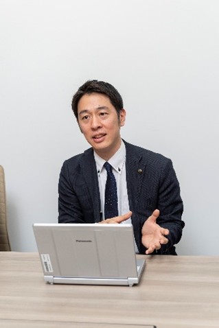 Keita Umemoto, Manager Section 1, Legal Department