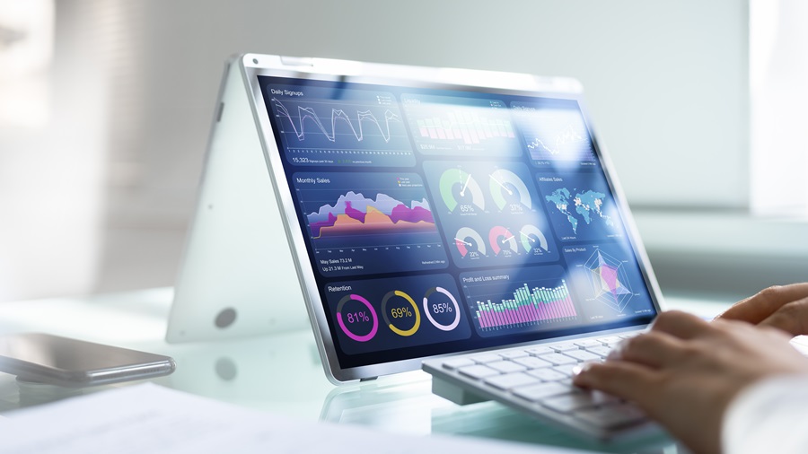 Global Trade Management - truck moving between the trees