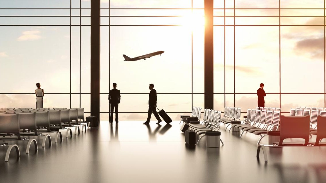 Global Trade Management - truck moving between the trees